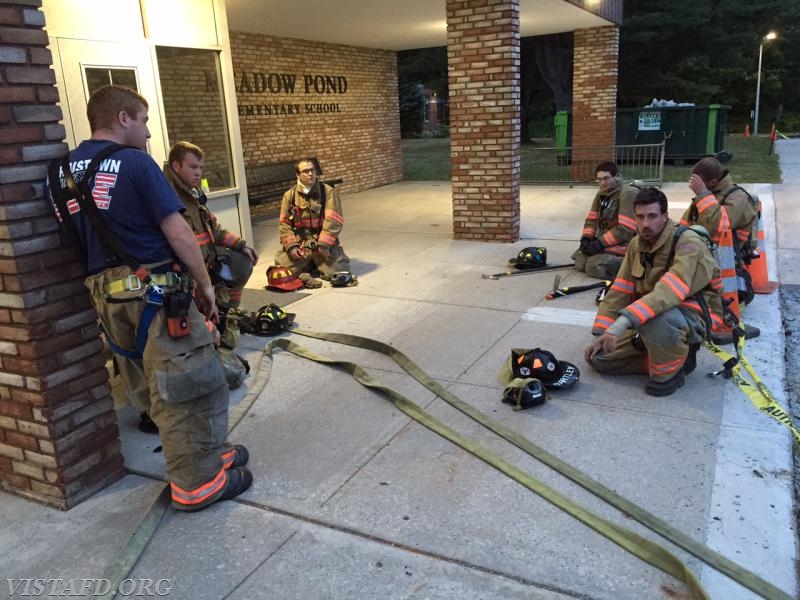 Commercial Structure Fire Scenarios Drill For Vista Fire