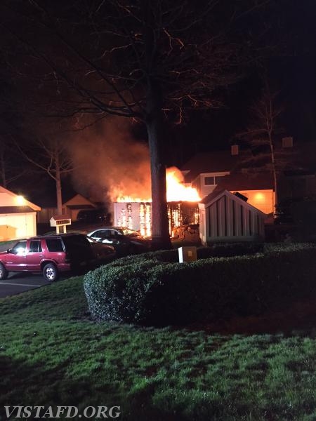 Dumpster Fire on Stone Meadow Drive - 04/18/17