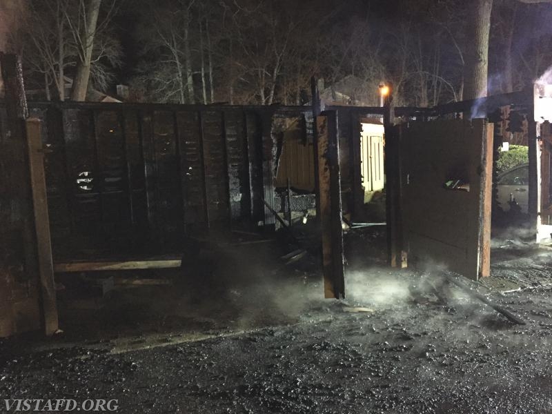 Dumpster Fire on Stone Meadow Drive - 04/18/17