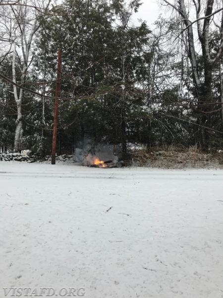 Downed power lines during &quot;Winter Storm Riley&quot; - 03/02/18