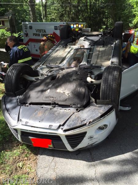 MVA rollover on Lake Kitchawan Road - 9/5/16