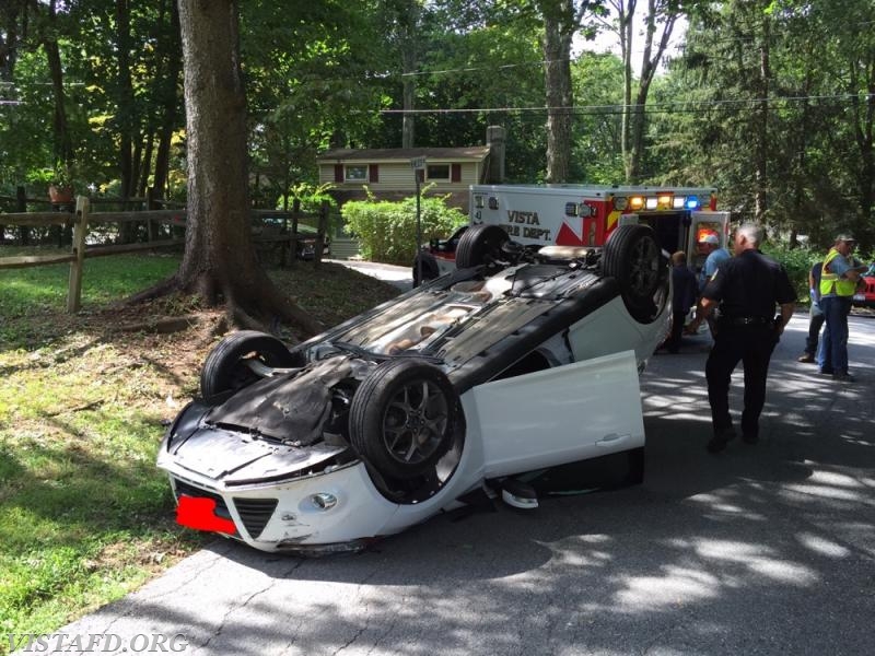 MVA rollover on Lake Kitchawan Road - 9/5/16