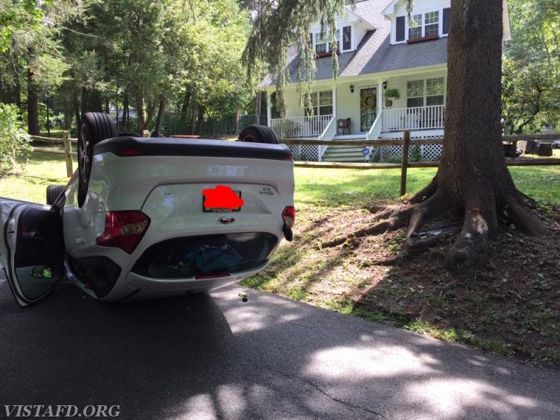 MVA rollover on Lake Kitchawan Road - 9/5/16