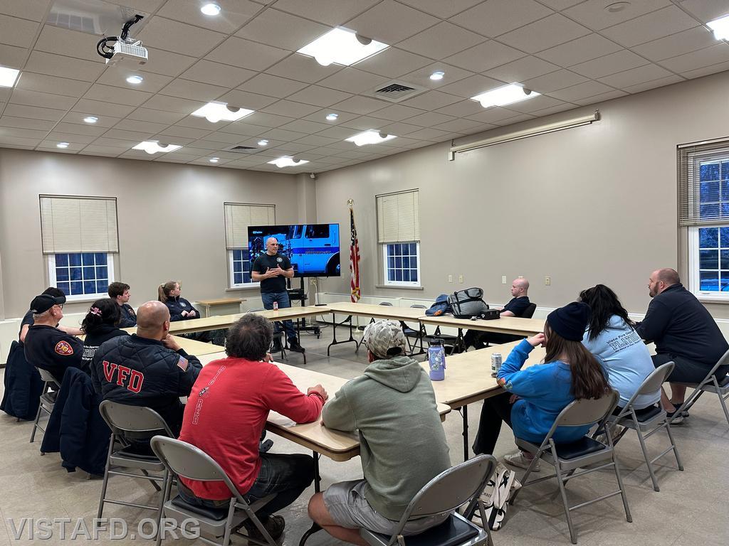 Captain Marc Baiocco going over Firefighter CPR, F.A.S.T & Mayday Operations - 04/22/24