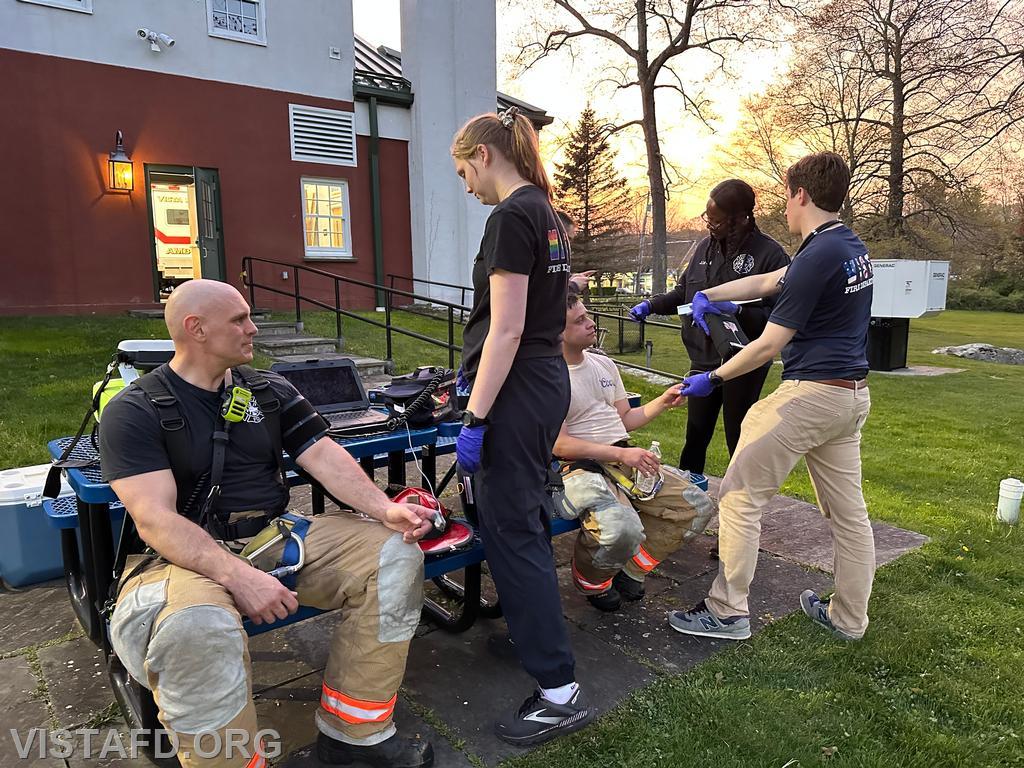 Vista EMS personnel conducting rehab operations - 04/29/24