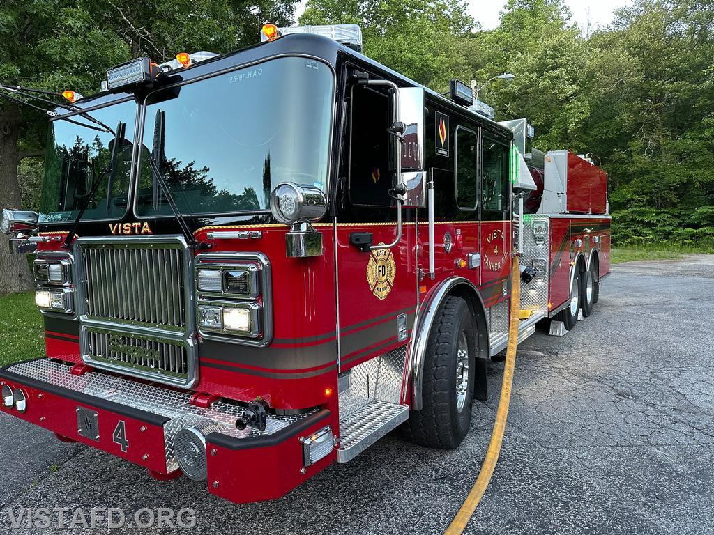 Tanker 4 operating during the &quot;Driver Training&quot; drill - 06/10/24