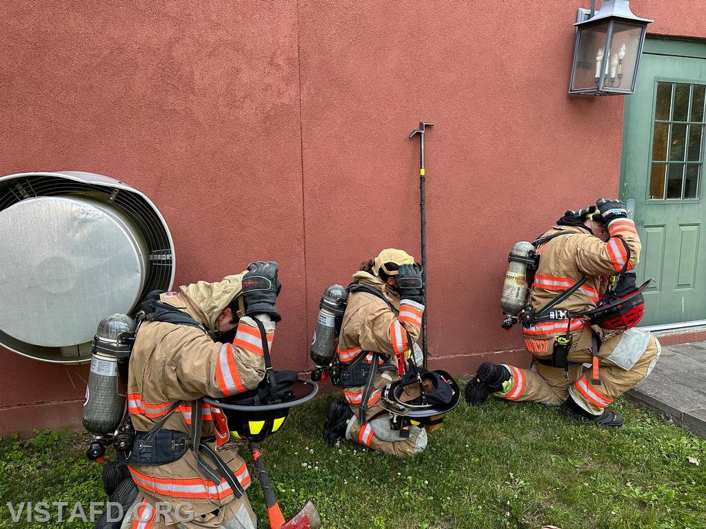 Vista Firefighters packing up before entering the search and rescue scenario - 06/17/24