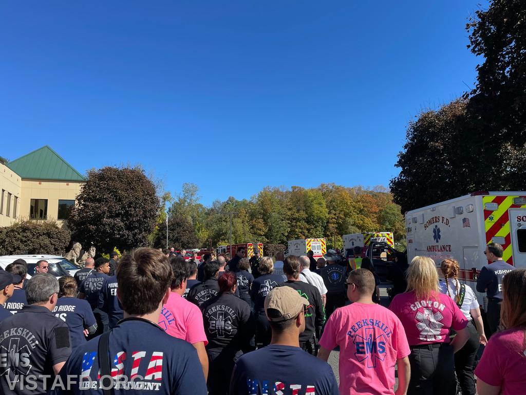 Vista Fire Department personnel and participating agencies at the Somers MCI drill - 10/06/24