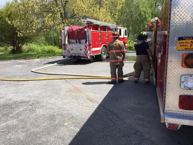 Engine 143 & Rescue 13 during MPO class - 5/15/16