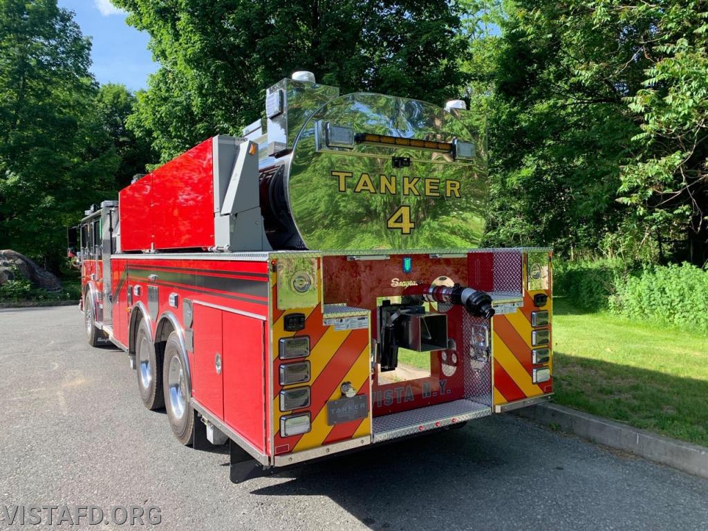 Tanker 4 - 2019 Seagrave Marauder II Stainless Steel Custom Tanker