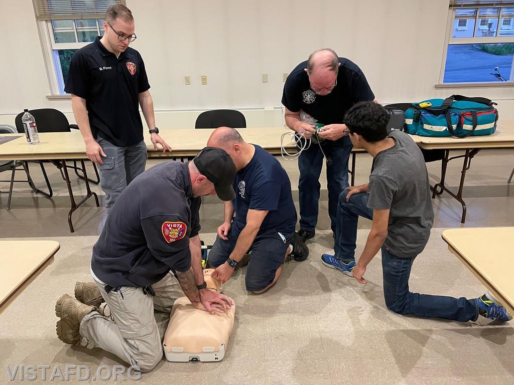 Cardiac Arrest Drill for 05/24/21 - Vista Fire Department