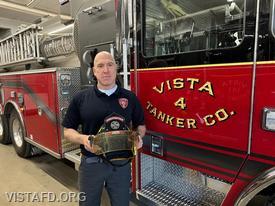 Firefighter Dan Hochman